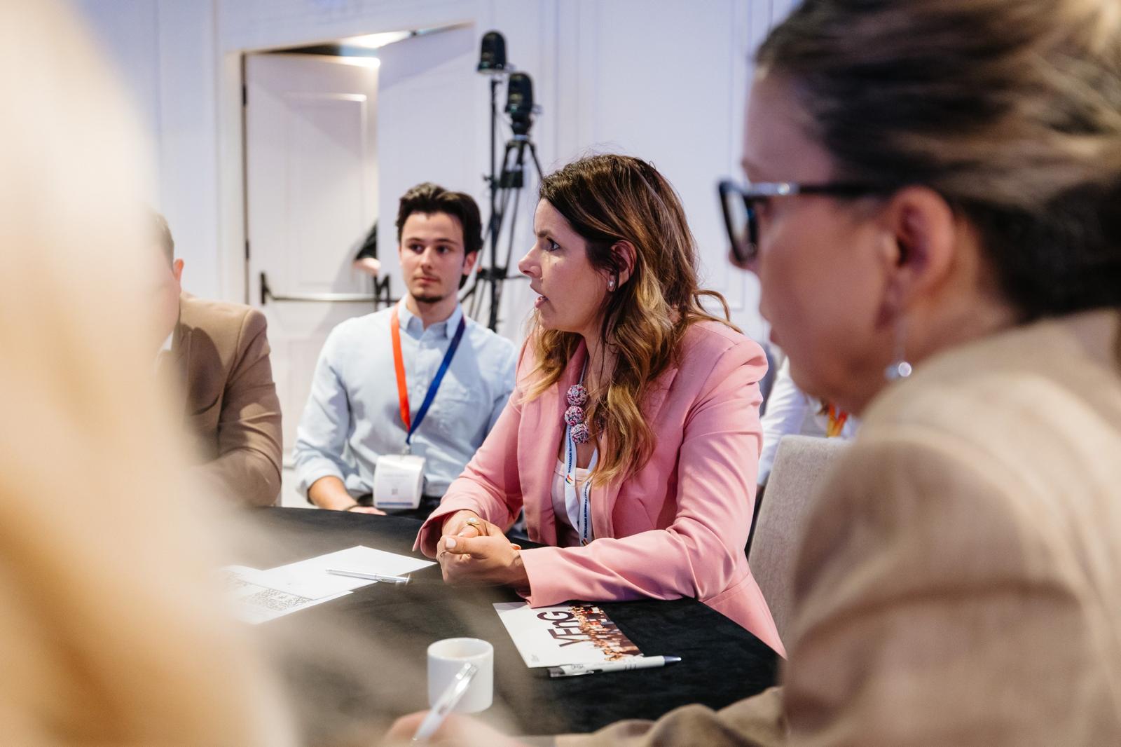 Portrait of Carmen Iorgulescu, Project Manager at YEnG